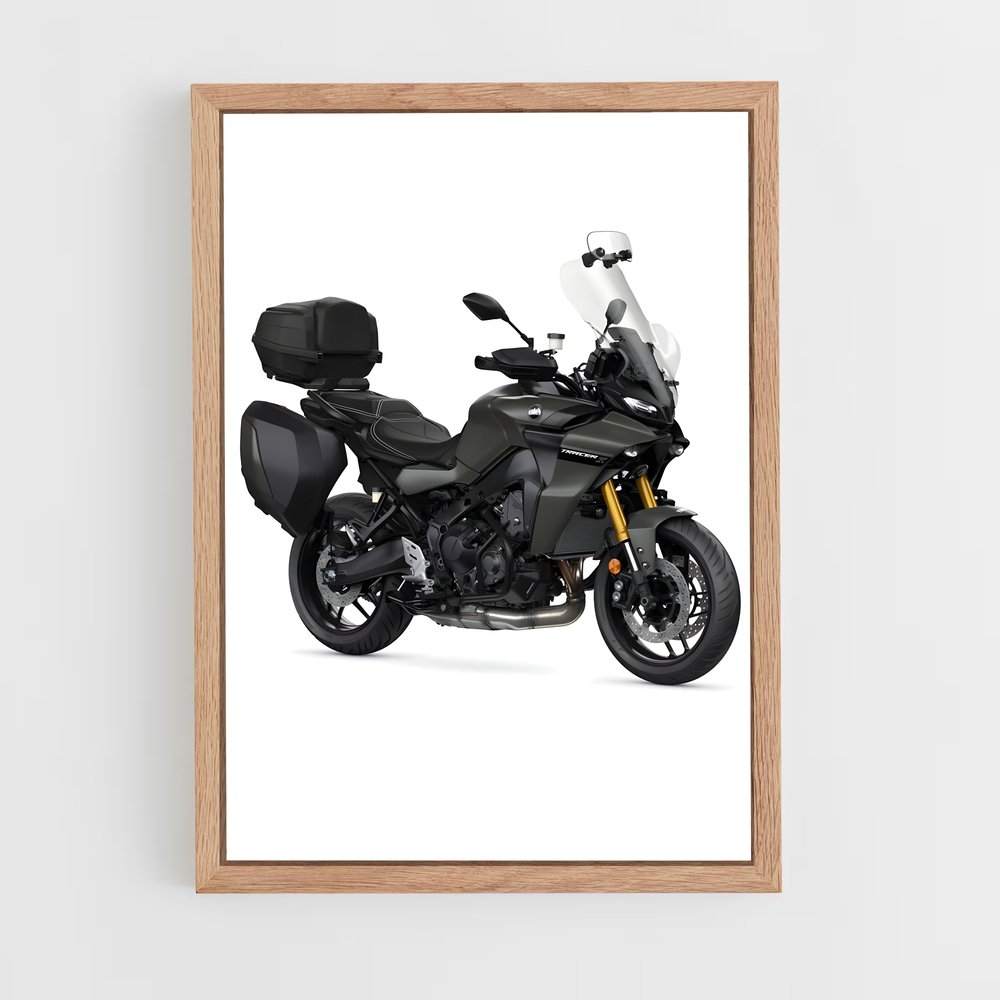 Poster Black Racer – affiche Yamaha (vue 4)